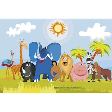 Tapet Dimex Africa Animals