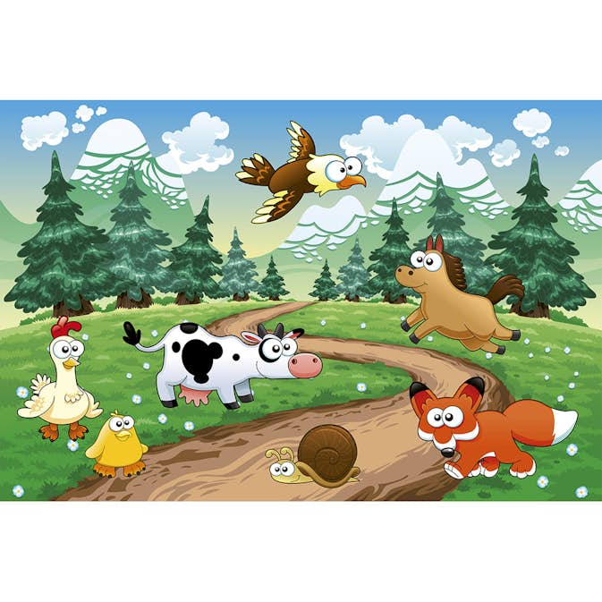 Tapet Dimex Animals And Forest