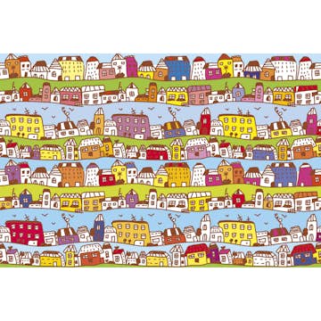 Tapet Dimex Houses In Town