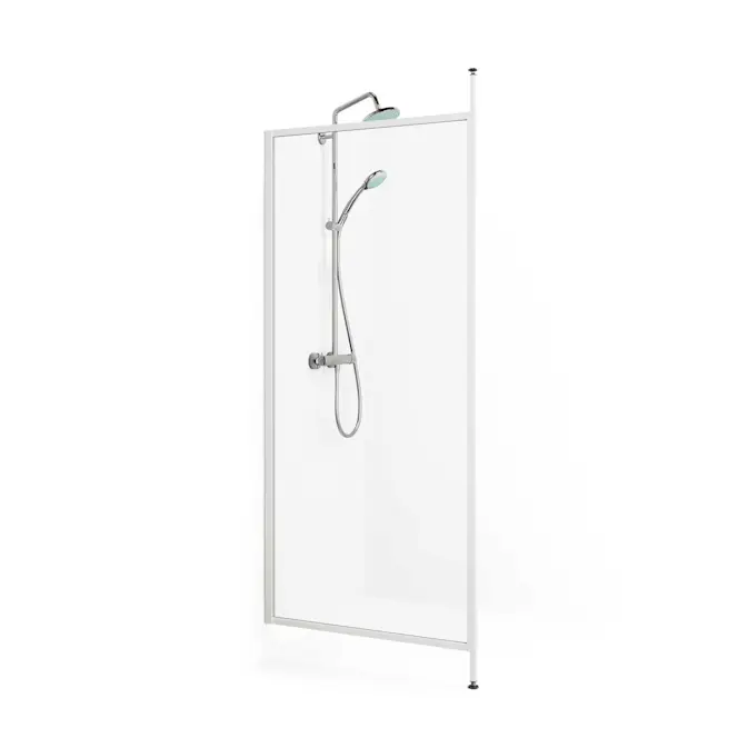 Duschvägg Macro Design Flow Skärmvägg Fast