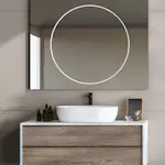 Spegel Vidi Mundo med LED-belysning