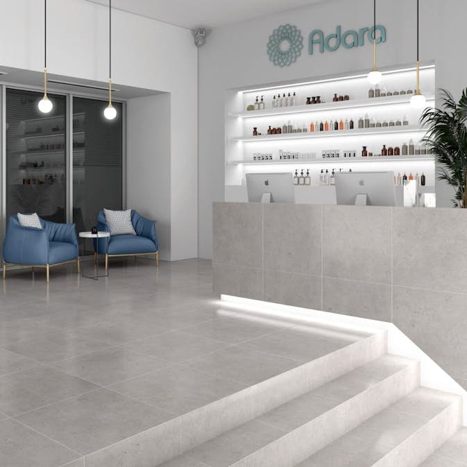 Klinker Atrio SM Grey Matt 60x120 cm