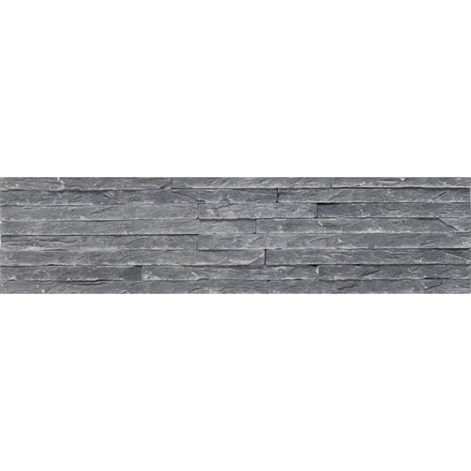 Natursten Arredo Skifferpanel Slate Svart 10x40 cm