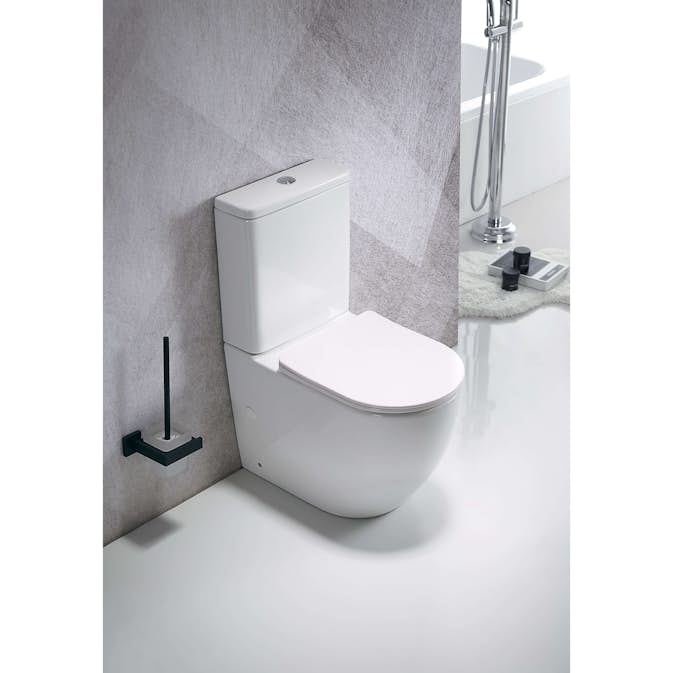 Toalettstol NOURK Oceana Golvstående Rimfree