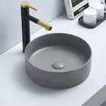 Tvättställ NOURK Runt Ovanpåliggande