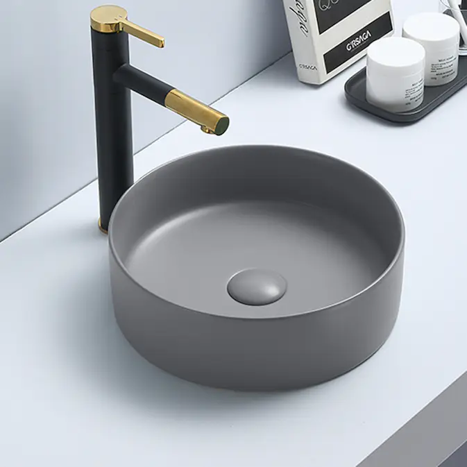 Tvättställ NOURK Runt Ovanpåliggande