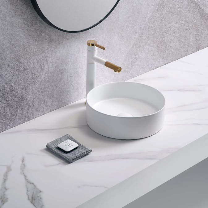 Tvättställ NOURK Runt Ovanpåliggande