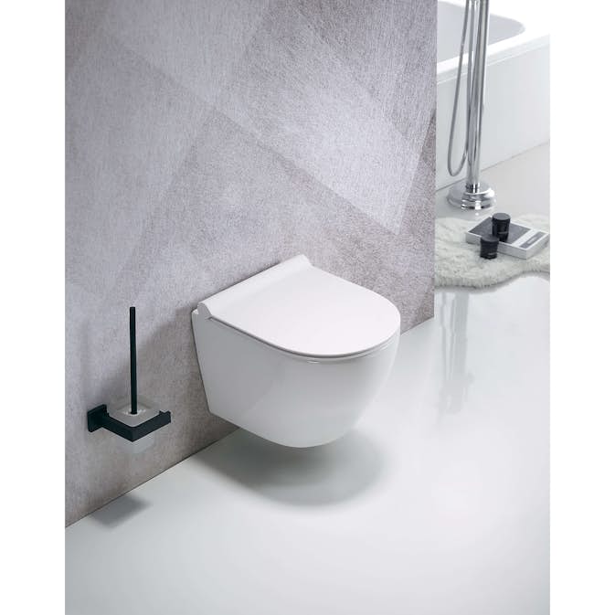 Vägghängd Toalettstol NOURK Oceana Rimfree
