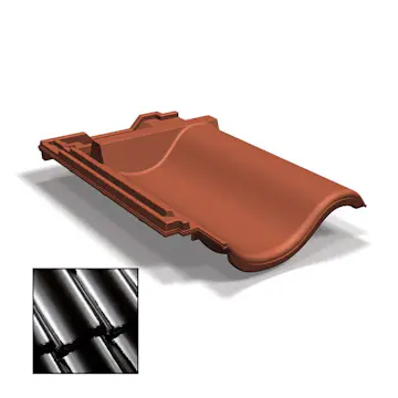 Nockanslutningspanna Benders Tvilling Ytbehandlad