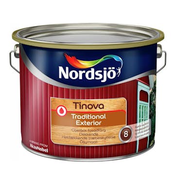 Fasadfärg Nordsjö Tinova Traditional Exterior Vit