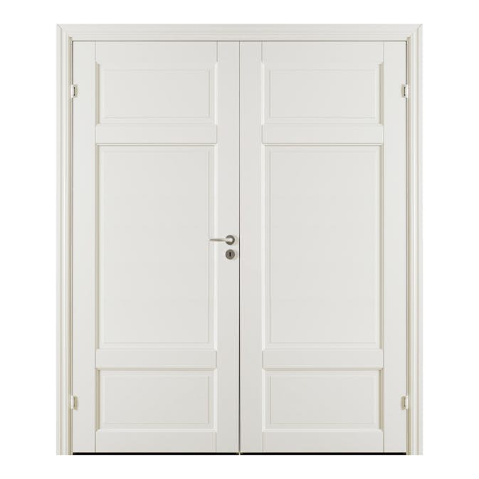 Pardörr GK Door Oden 4 Vit