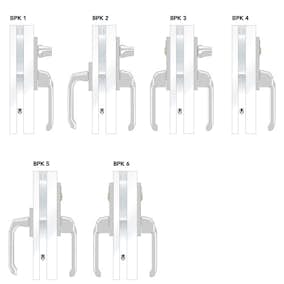 Omonterat Beslagspaket Elitfönster till Fönsterdörr