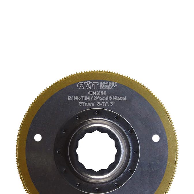 Supercut CMT Orange Tools 87mm Radial BIM Trä/metall OMS18-X1