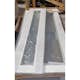 Parinnerdörr Diplomat Contur Vit Klarglas Helglas 133x210 cm Outlet