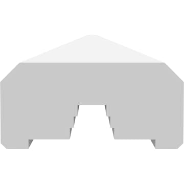 Över/Underliggare Jabo 2400x95x45 mm