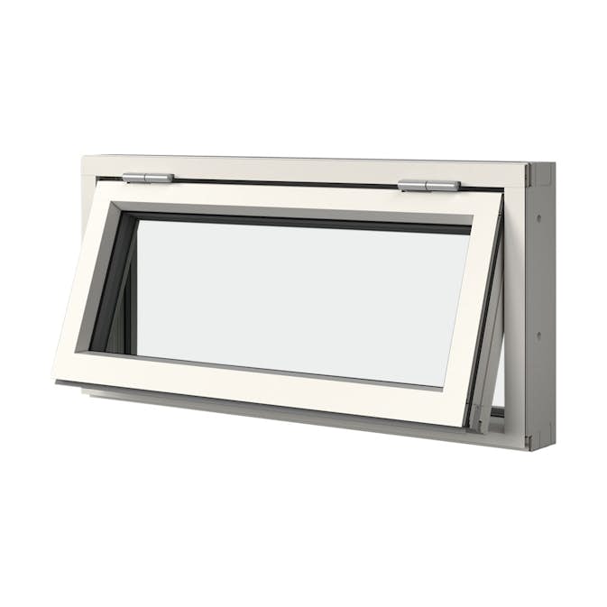 Överkantshängt Fönster Elitfönster Original Aluminium 100 3-Glas