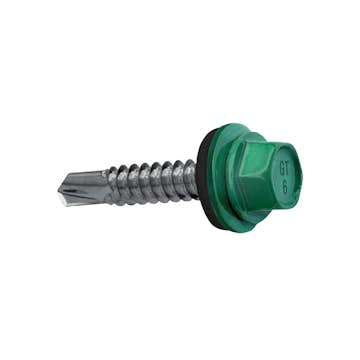 Sandwichpanelskruv Gunnebo Fastening GT6 ELFÖRZINKAD 6,3x25 Med bricka