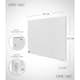 Opranic P5 Infrapanel 300W Metall