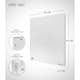 Opranic P5 Infrapanel 450W Metall