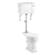 Toalettstol Burlington P5 Standard Medium Level 520 mm med Mjukstängande Sits