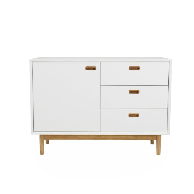 Sideboard Tenzo Svea 1 Dörr 3 Lådor