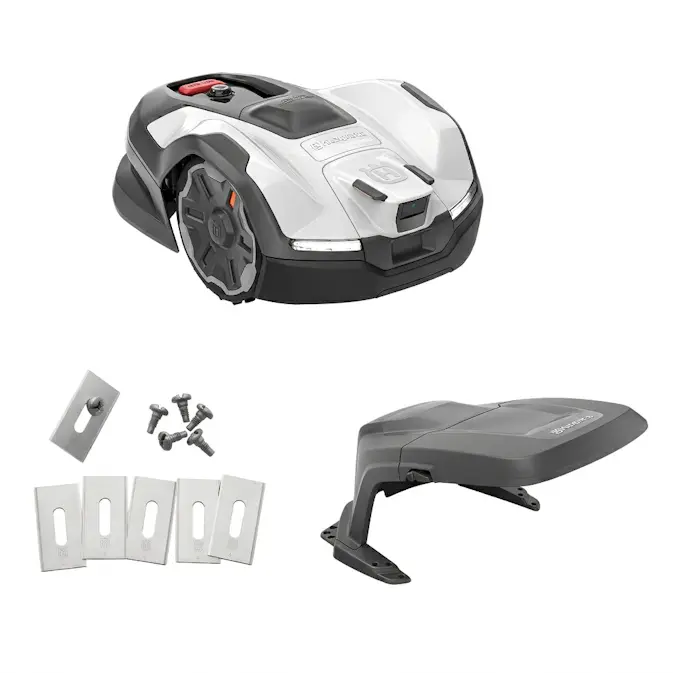 Robotgräsklippare Husqvarna Automower® 405VE Nera Med Robothus & Reservkniv