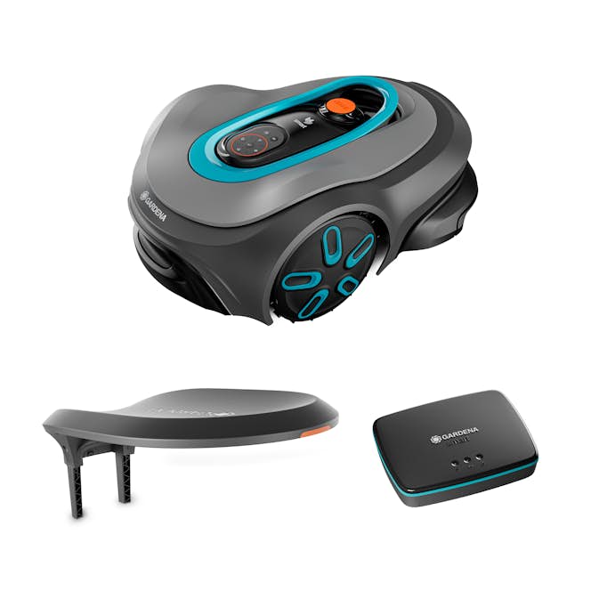 Robotgräsklippare Gardena Smart Sileno Max 1500 Paket Med Robothus & Gateway