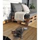 Sittdyna Fritab Palle Skiffer Utomhus