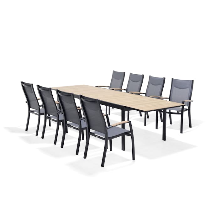 Matgrupp LifetyleGarden Panama med 8 Stolar