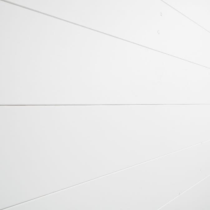 Panel Ändspont Baseco Snövit Slätspont