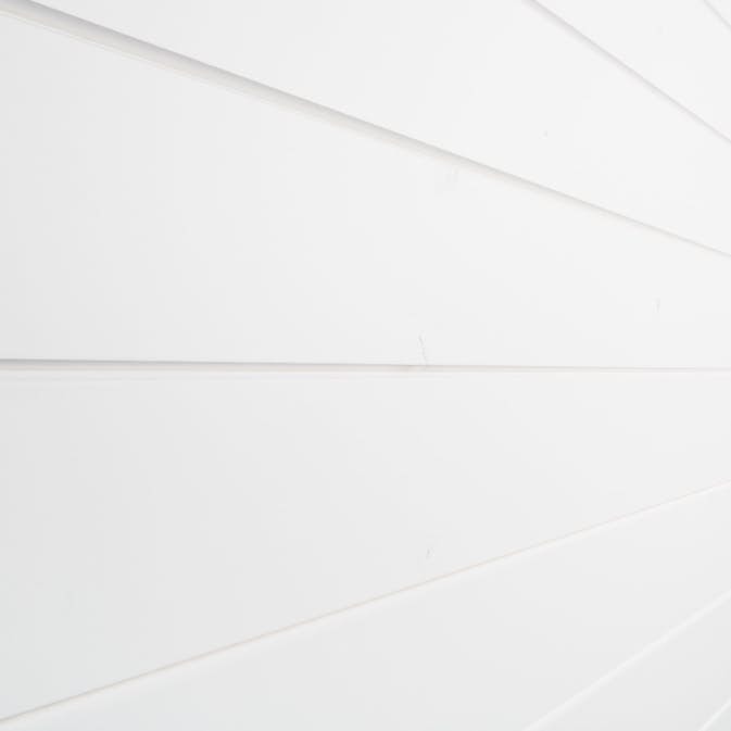 Panel Ändspont Baseco Snövit V-Fas