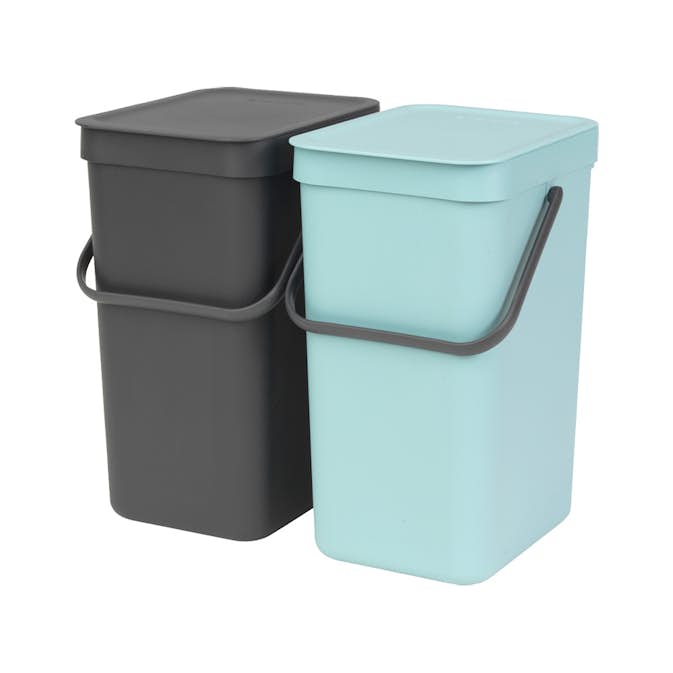 Papperskorg Brabantia SORT & GO Dubbel