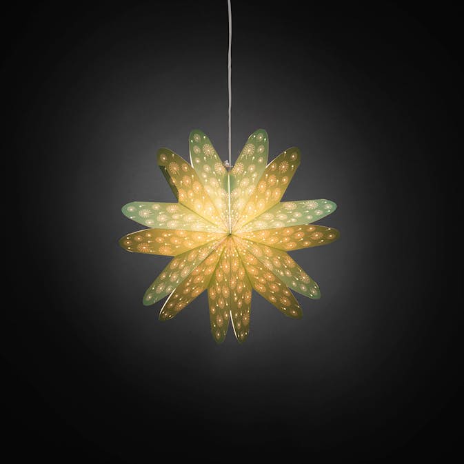 Adventsstjärna Gnosjö Konstsmide 7 Strålar inkl. Sladdställ