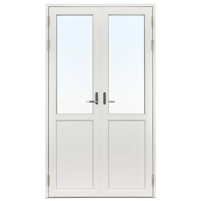 Parfönsterdörr Svenska Fönster Svanenmärkt Aluminiumbeklätt Trä 3-Glas