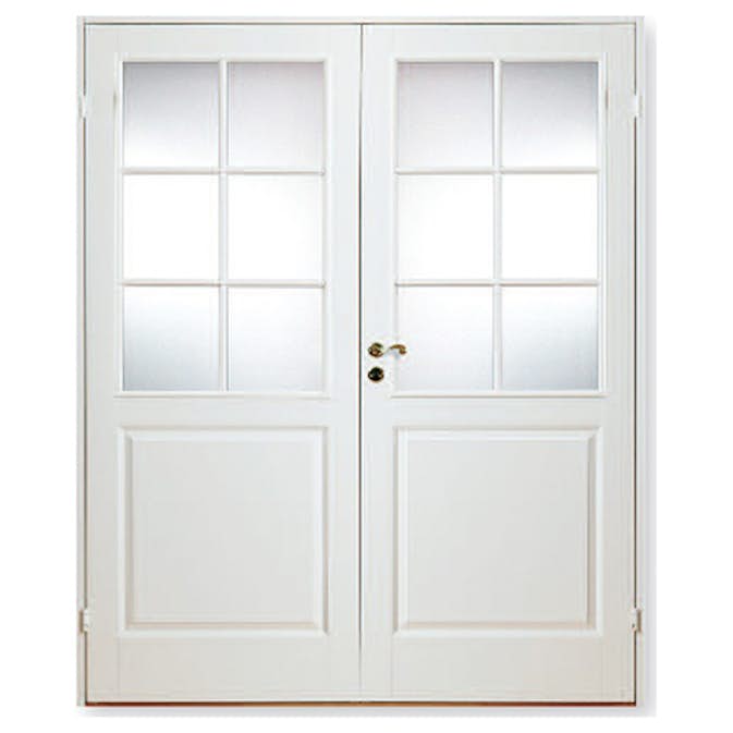 Parinnerdörr Br. Johansson Formpressad 3 SP12 Klarglas