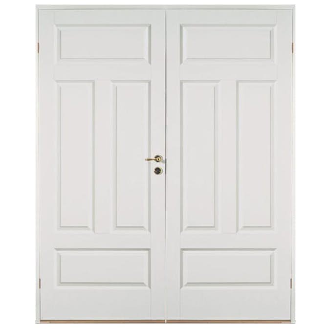 Parinnerdörr Sveadörren Formpressad 4 Vit