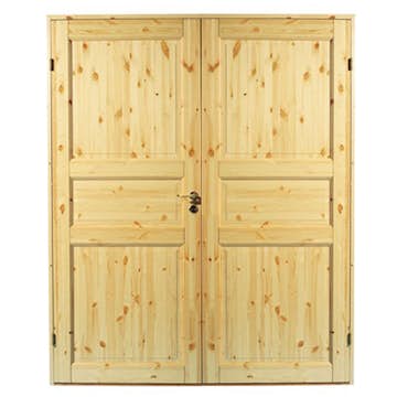 Parinnerdörr Sveadörren Massiv 3 Obehandlad Furu