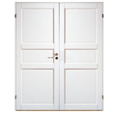 Parinnerdörr Sveadörren Massiv 3 Vit