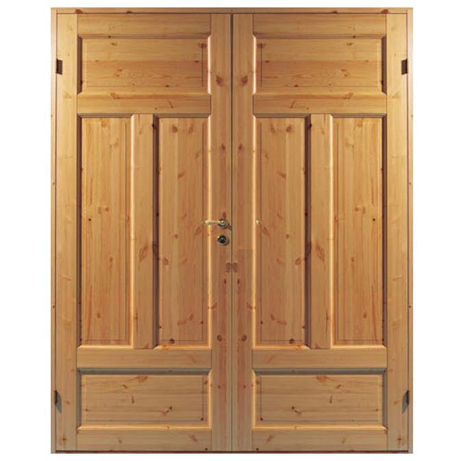 Parinnerdörr Sveadörren Massiv 4 Obehandlad Furu