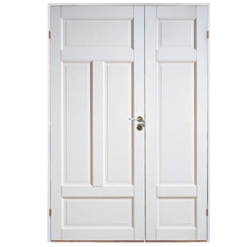 Parinnerdörr Diplomat Massiv 4 Vit