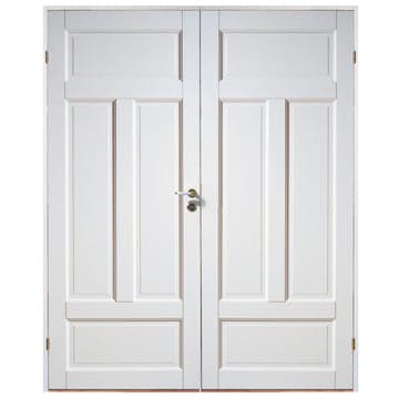 Parinnerdörr Sveadörren Massiv 4 Vit