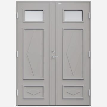 Parytterdörr Diplomat Britta Klarglas