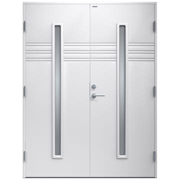 Parytterdörr Diplomat Felicia Klarglas