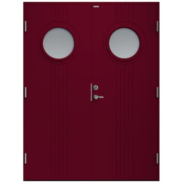 Parytterdörr Diplomat Gullan Klarglas