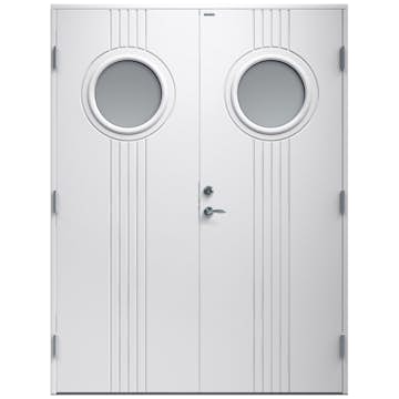 Parytterdörr Diplomat Gullan Klarglas