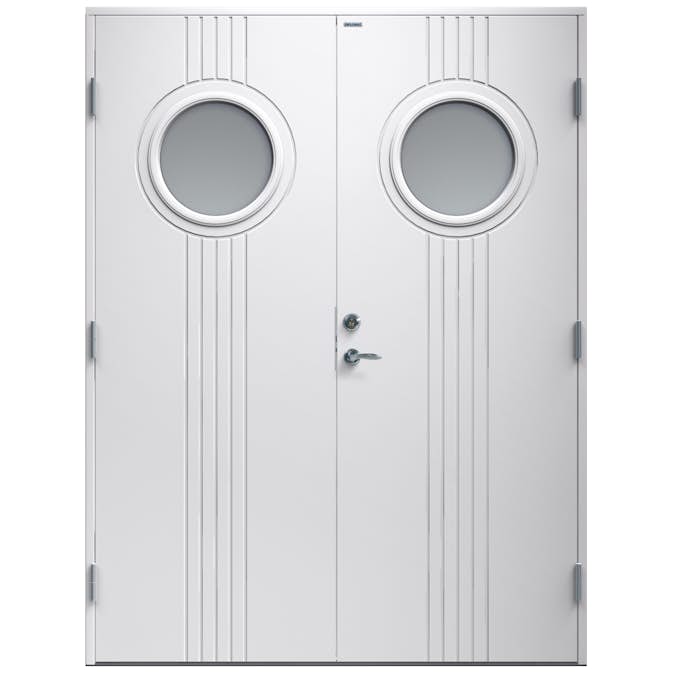 Parytterdörr Diplomat Gullan Klarglas