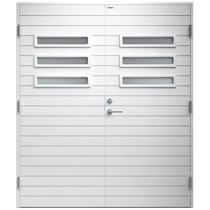 Parytterdörr Diplomat Ingela Klarglas