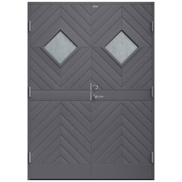 Parytterdörr Diplomat Karin Cotswoldglas