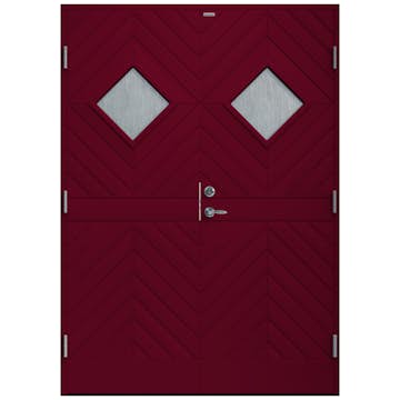 Parytterdörr Diplomat Karin Cotswoldglas