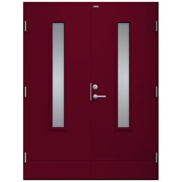 Parytterdörr Diplomat Laila Klarglas